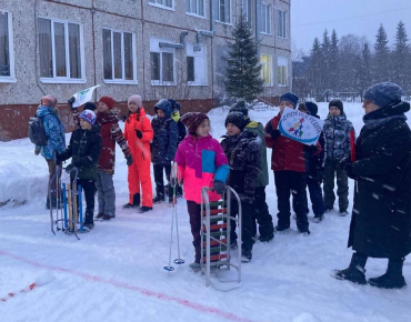 Муниципального конкурса "Снежная саночница"