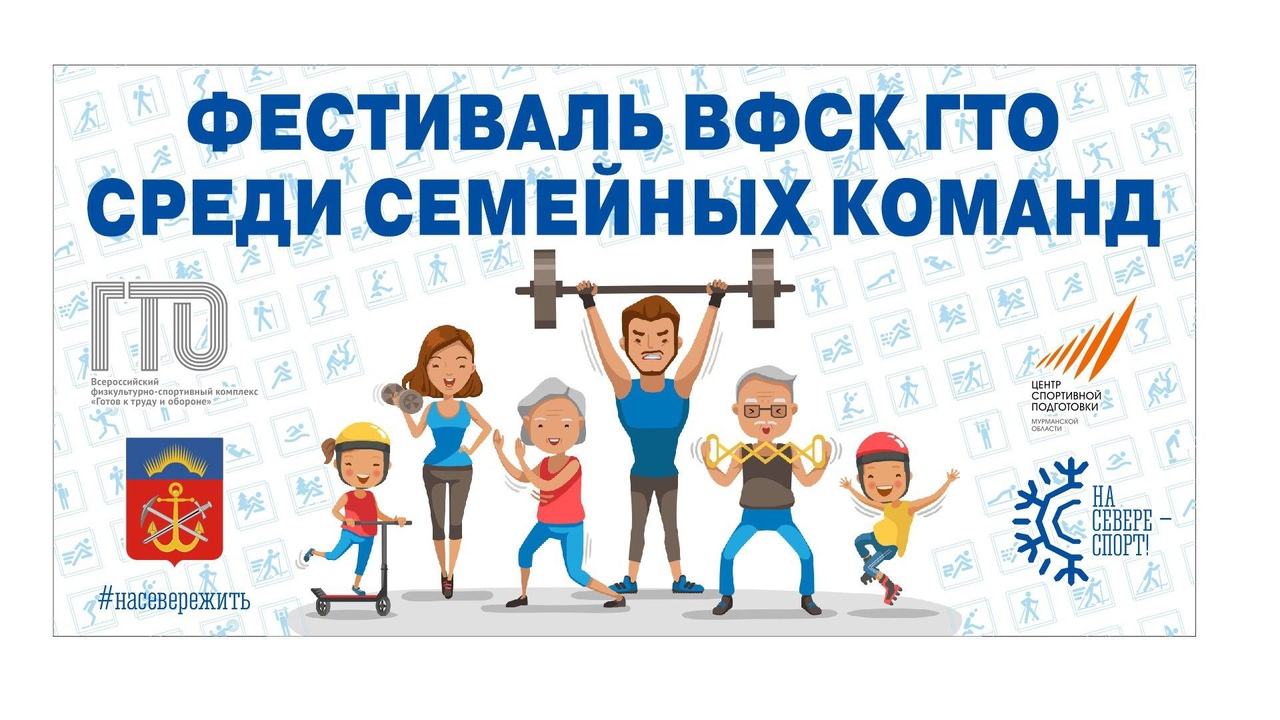Фестиваль ГТО среди семейных команд Фестиваль ГТО среди семейных команд