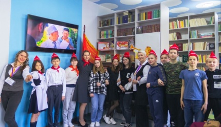Рабочий выезд в МБОУ гимназию № 1 г. Апатиты